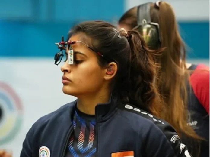 Manu Bhaker Paris Olympics 10m Air Pistol