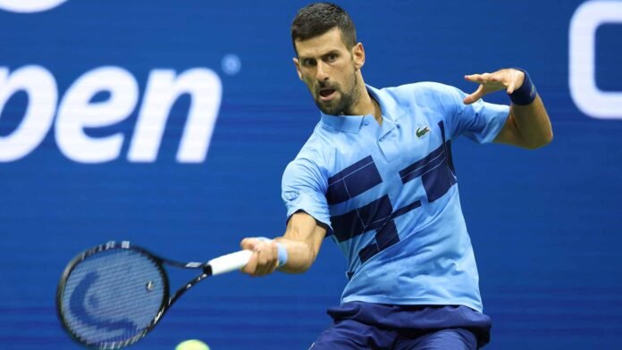 Djokovic In US Open Tennis 2024