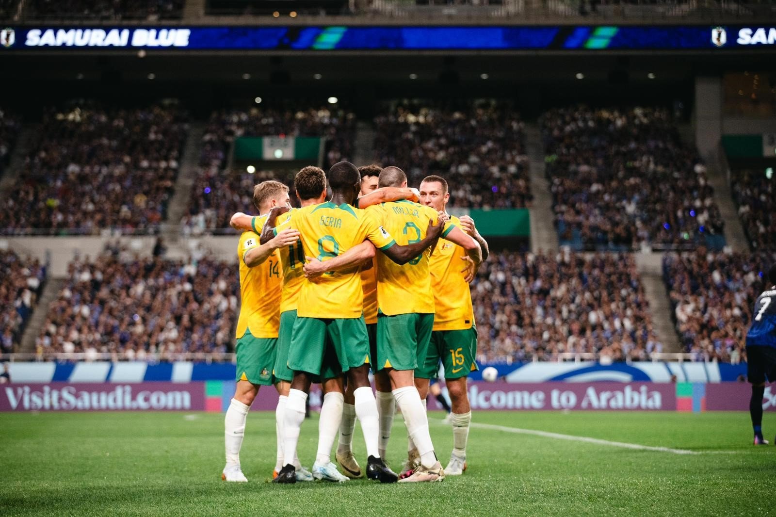 Japan National Football Team vs Australia Football Team Lineups, Stats