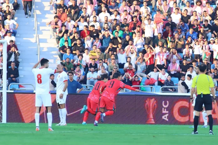 Jordan National Football Team vs South Korea Football Team